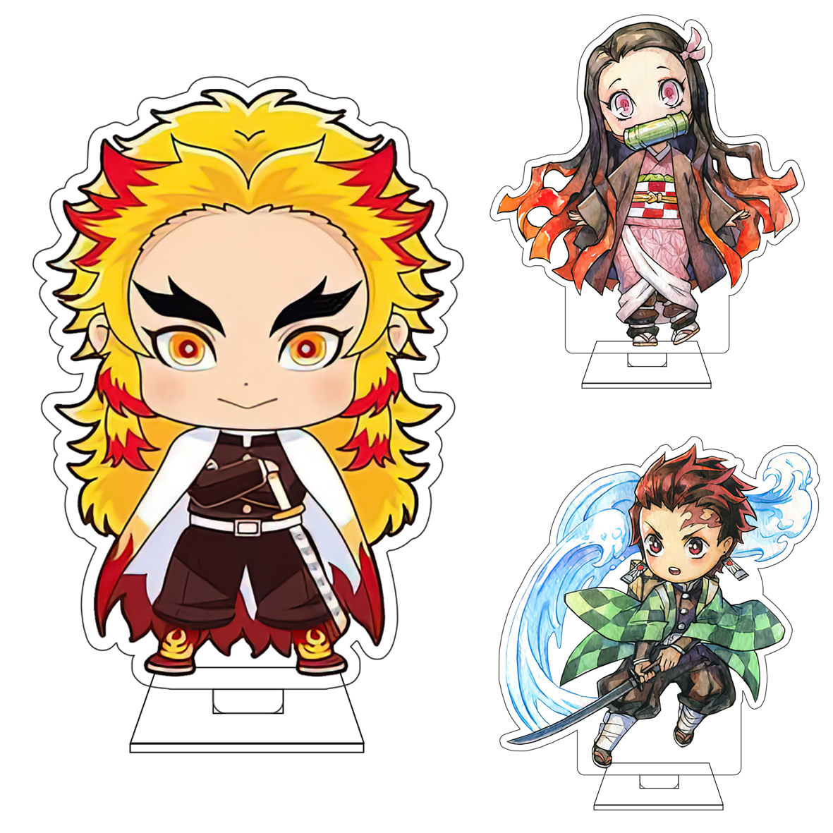Anime Cosplay Tanjiro - 10CM Anime Demon Cosplay Cute Acrylic