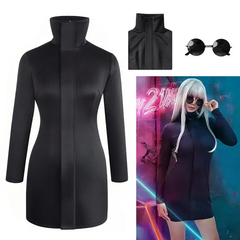 Anime Cosplay Gojo - 2026 Gojo Satoru Cosplay Female Uniform