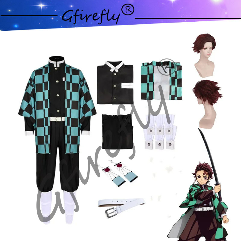 Kamado Tanjirou Cosplay Costum - Anime Cosplay Mask recensione e prezzo