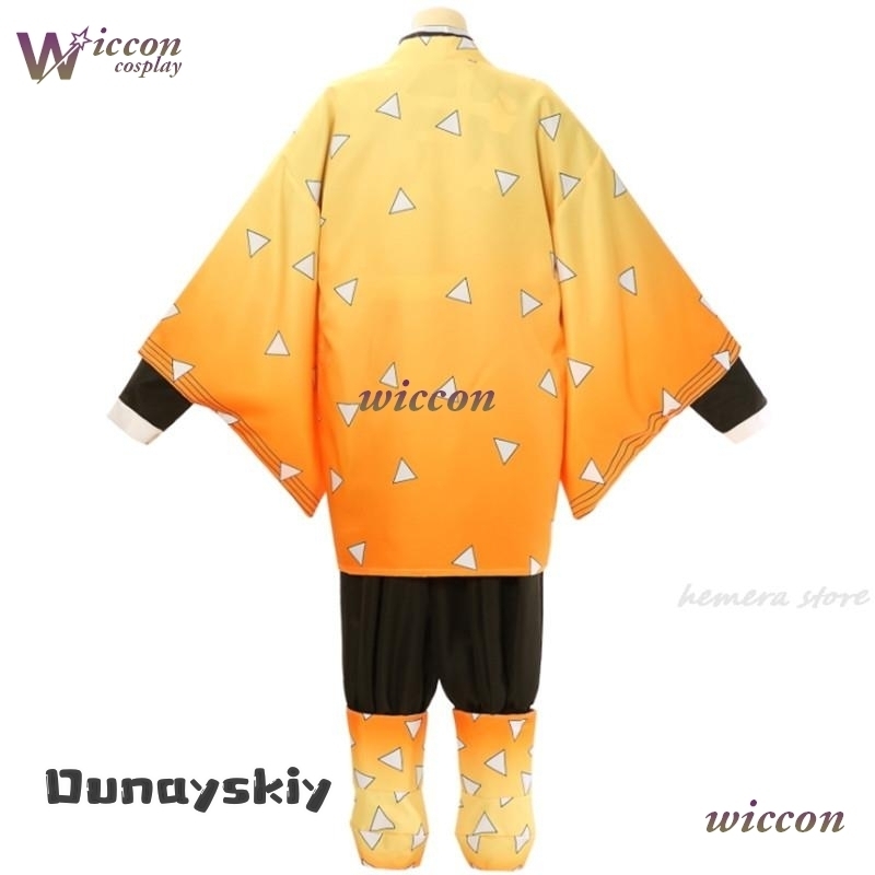 Anime Demon Agatsuma Zenitsu C - Anime Cosplay Demon Slayer recensione e prezzo