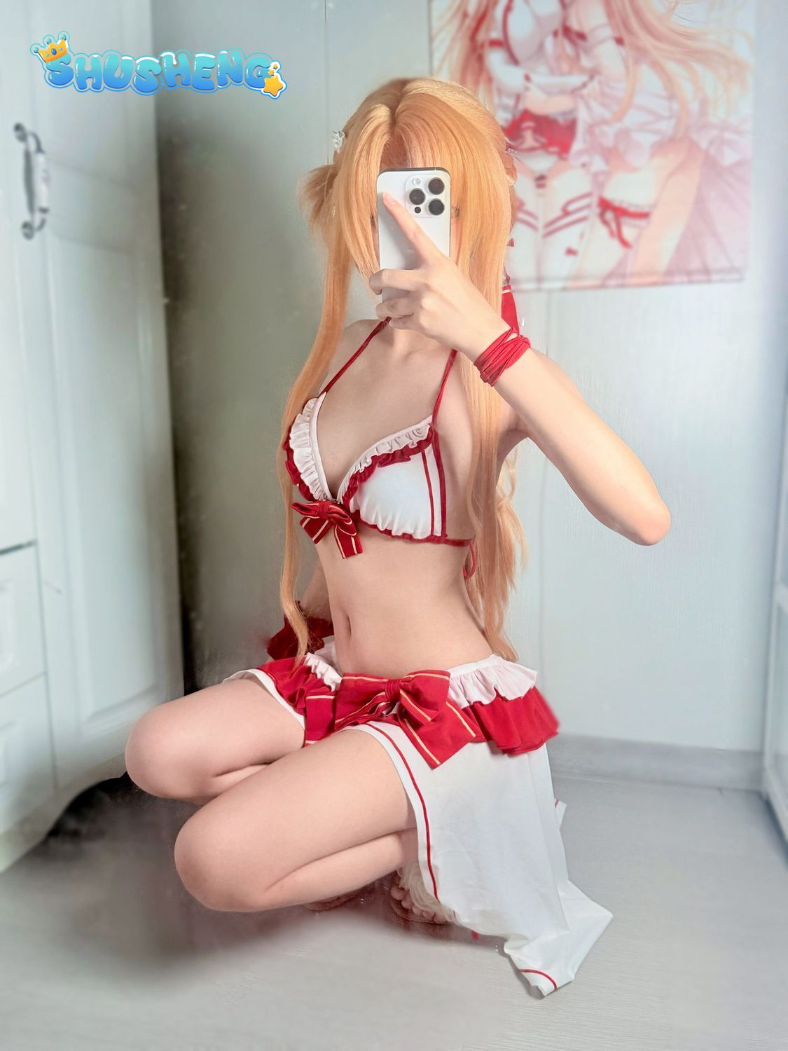 Yuuki Asuna Cosplay Costume An - Anime Cosplay Outfit Girl recensione e prezzo