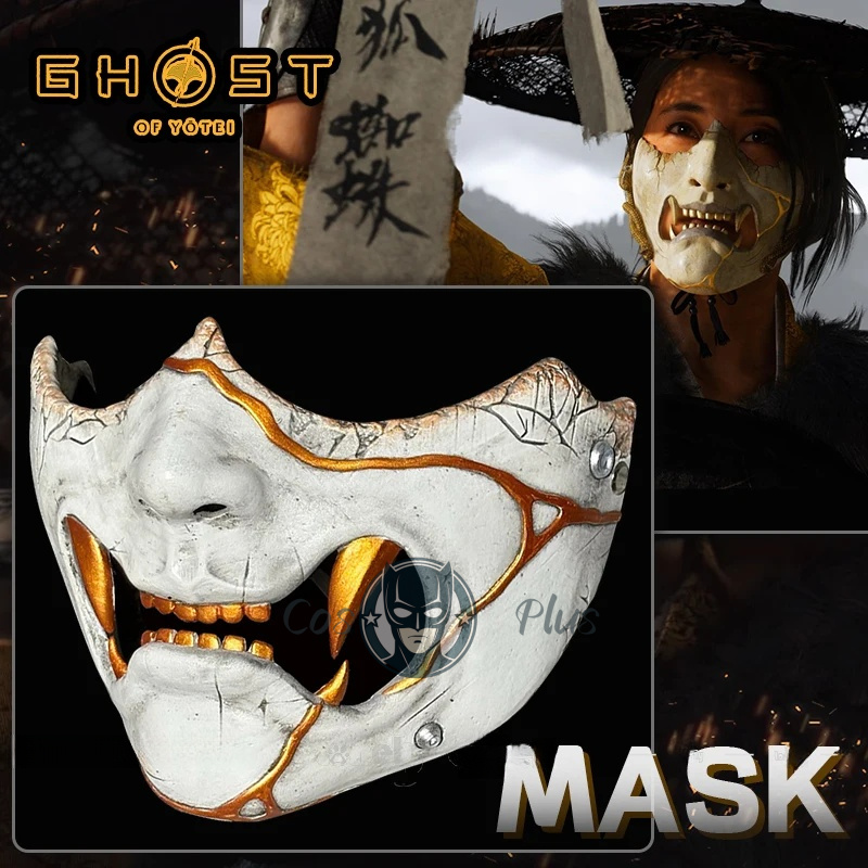 Game Ghost of Yotei Atsu Mask  - Anime Cosplay Characters recensione e prezzo