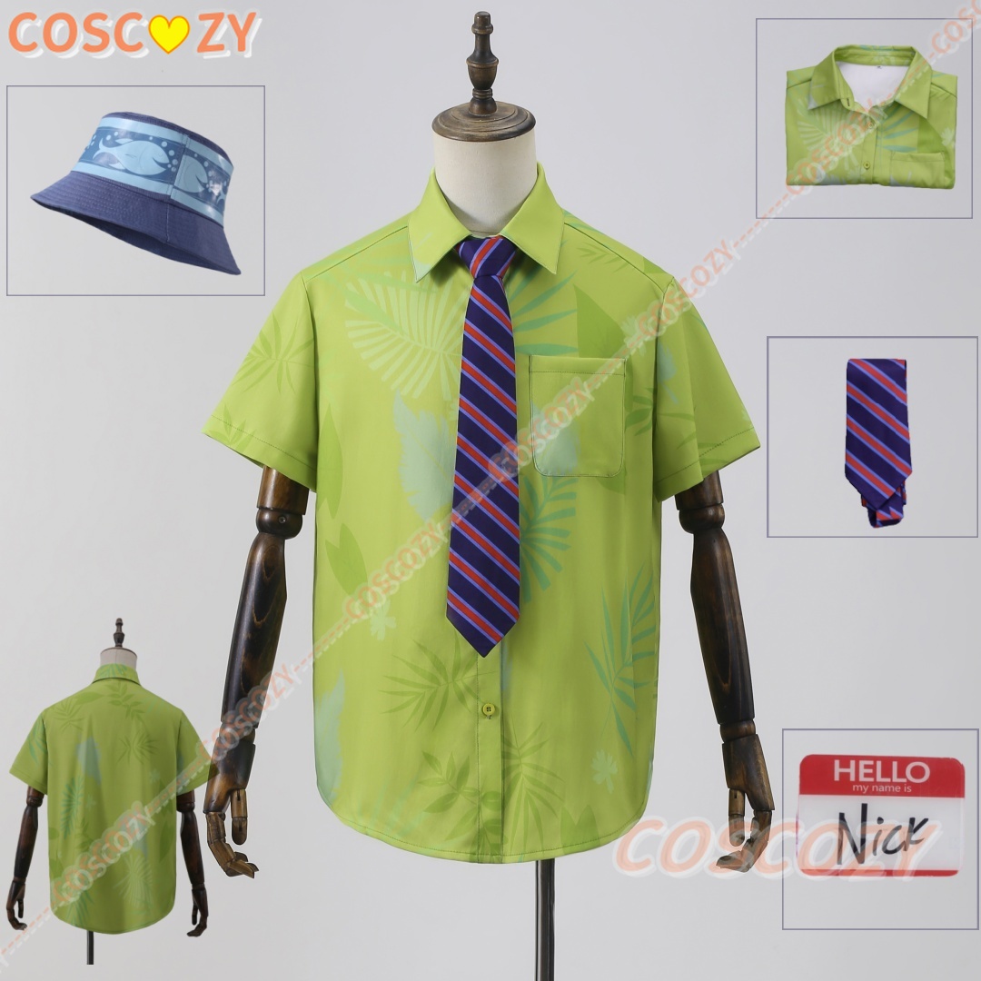 Cartoon Nick Wilde Cosplay Gre - Anime Cosplay Name recensione e prezzo