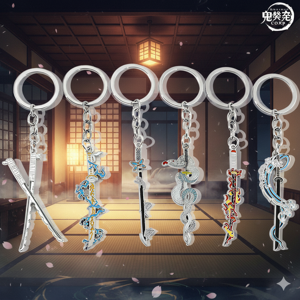Demon Slayer Keychain Anime Co - Anime Cosplay Sword recensione e prezzo