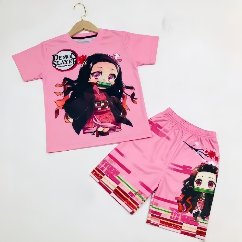 Demon Slayer Kids T-shirt Shor - Anime Cosplay Tanjiro recensione e prezzo