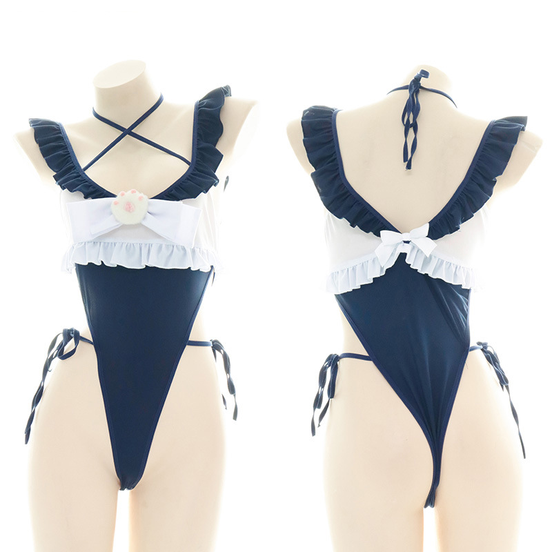 Cute Ruffled Edge One Piece Sw - Anime Cosplay Cat recensione e prezzo