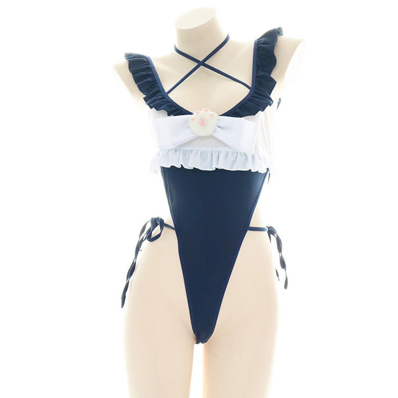 Cute Ruffled Edge One Piece Sw - Anime Cosplay Cat recensione e prezzo