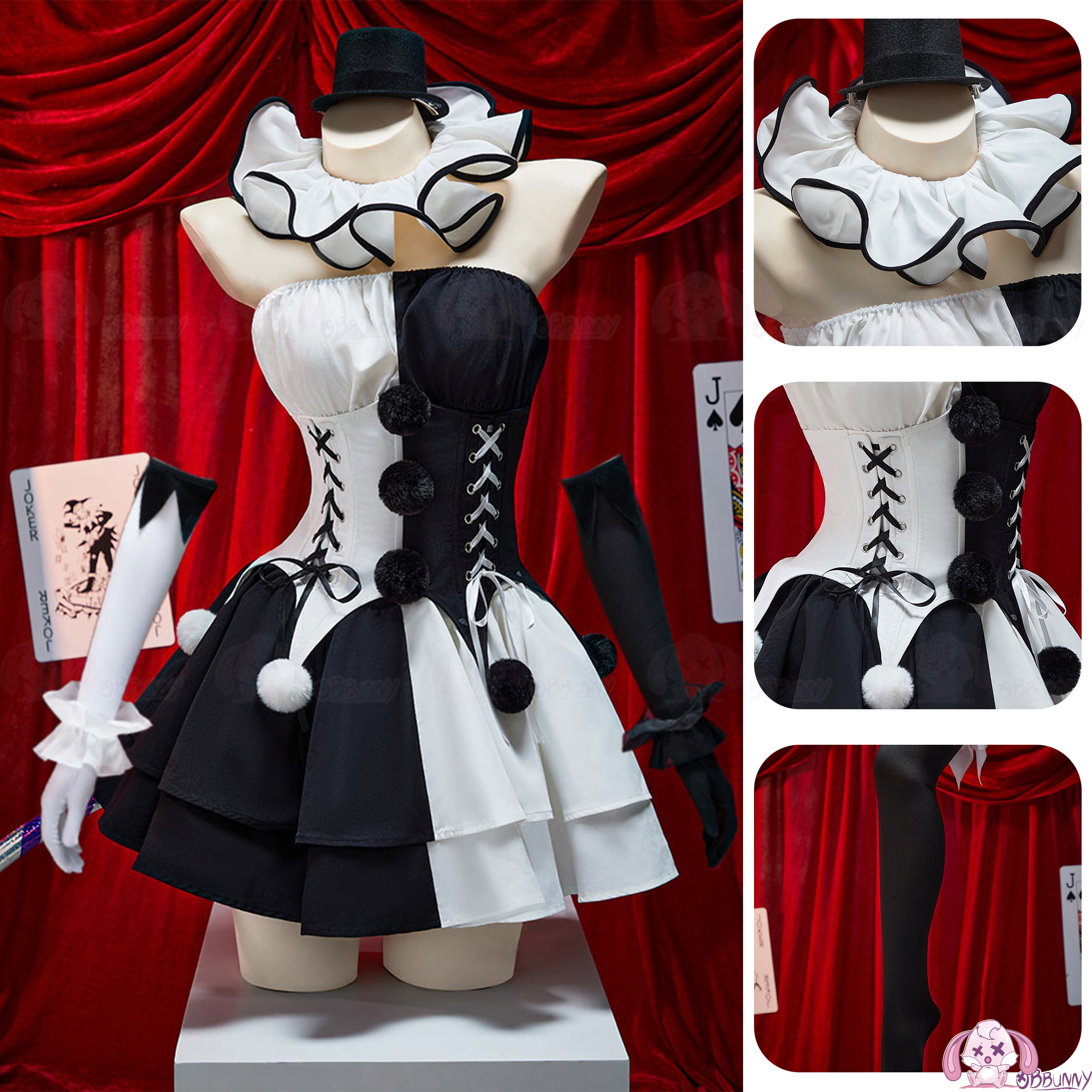 Movie Clown Cosplay Costume Te - Anime Cosplay Outfit Girl recensione e prezzo
