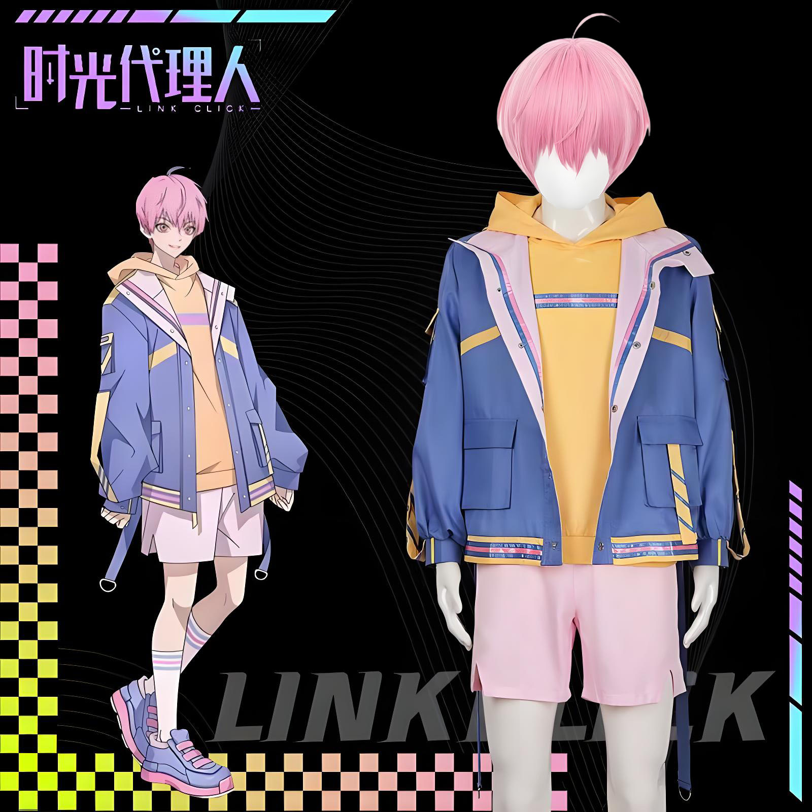 Fashion Handsome Daily Outfit  - Anime Cosplay Outfit Girl recensione e prezzo