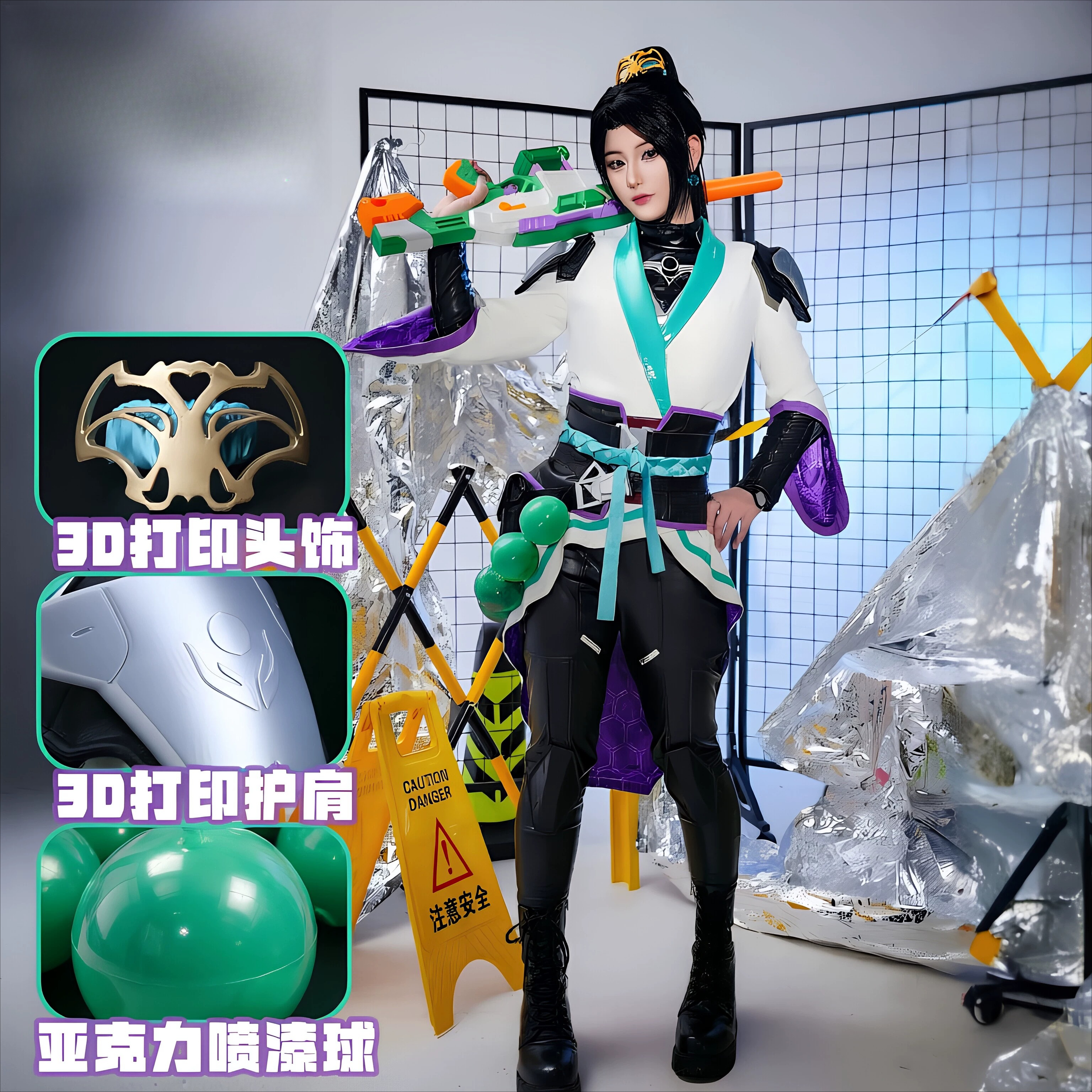 Valorant Sage Cosplay Costume  - Quality Anime Cosplay recensione e prezzo