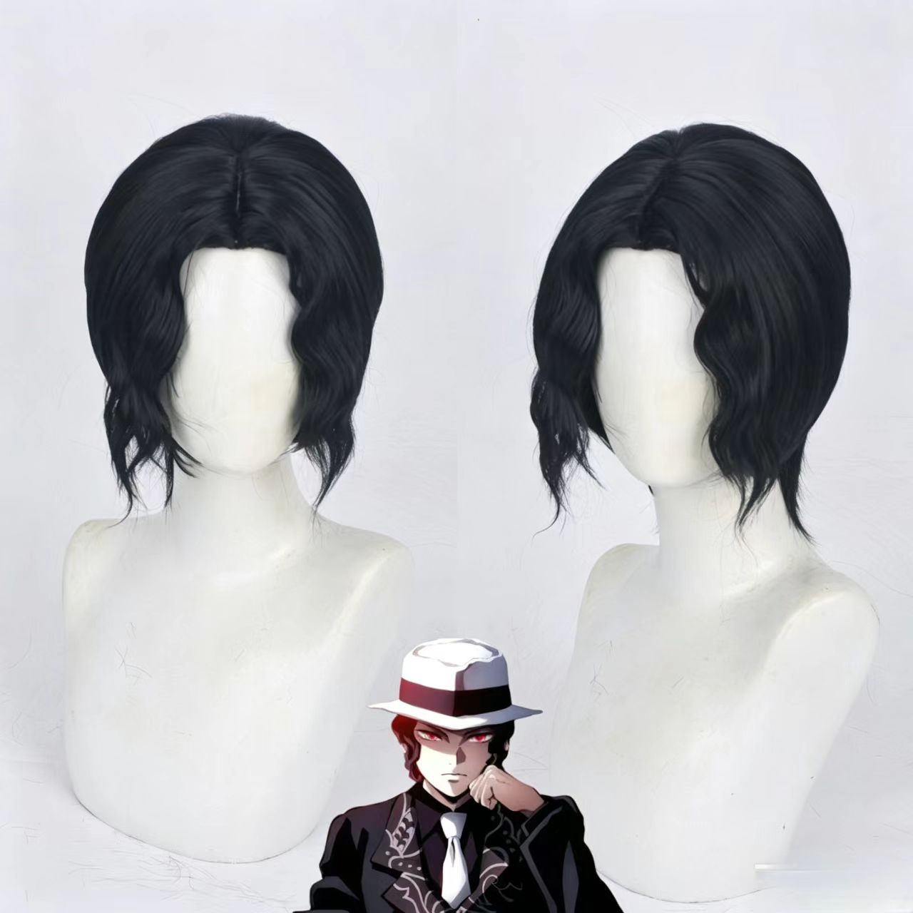 Kibutsuji Muzan Cosplay Wig An - Anime Cosplay Com recensione e prezzo