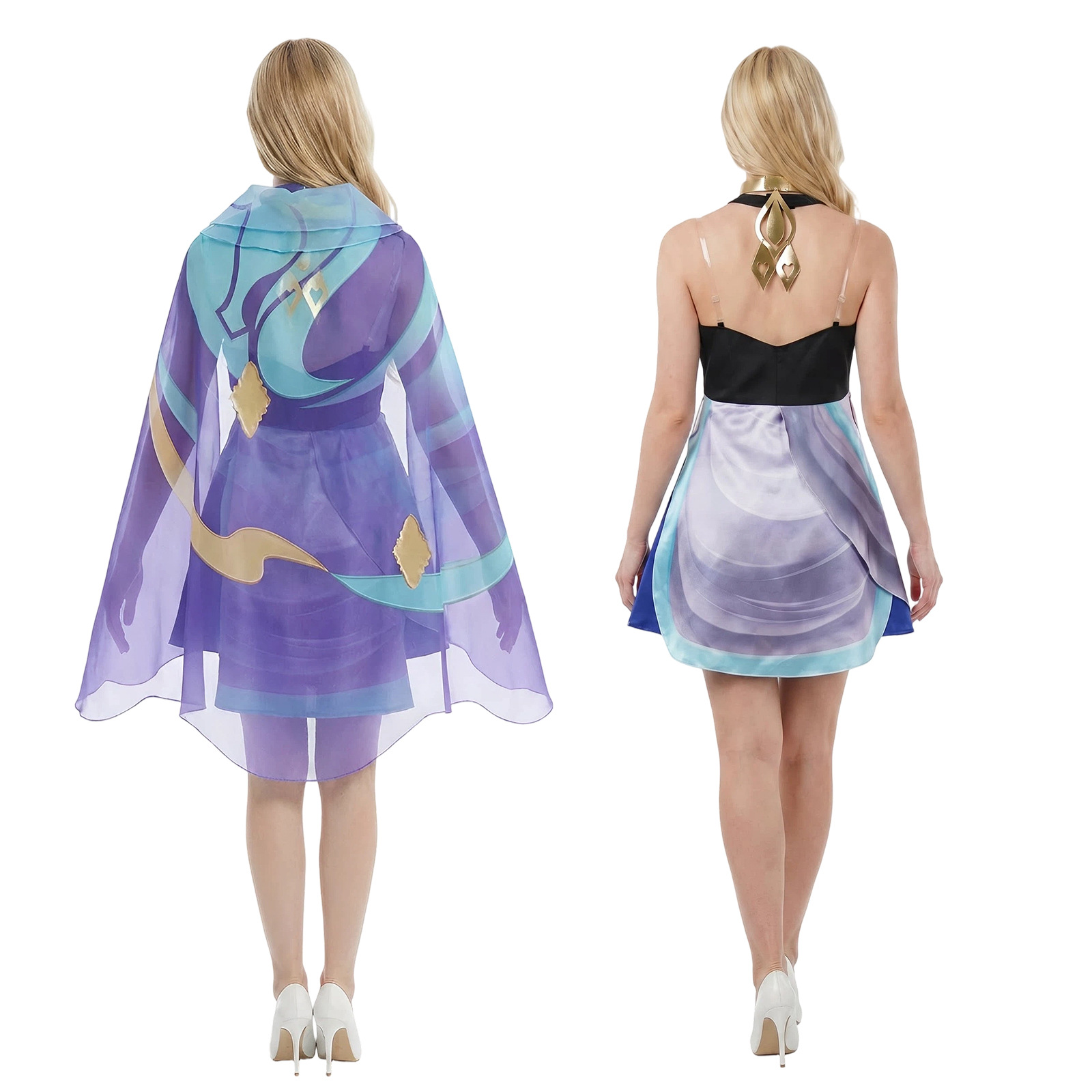 Dolia Dress with Headscarf Cos - Anime Cosplay Characters recensione e prezzo
