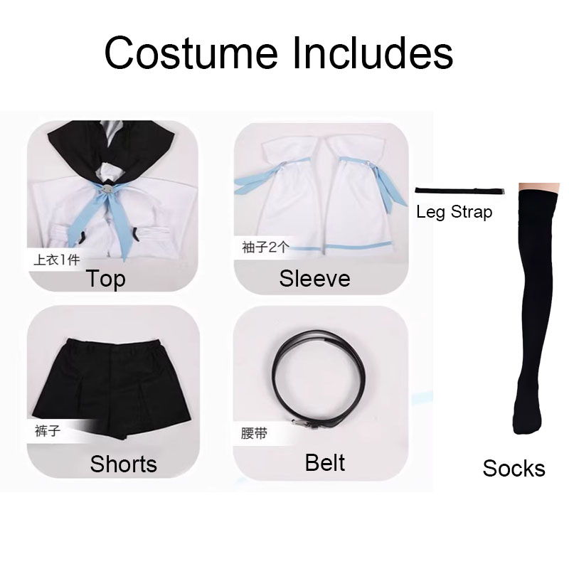 Vtuber Shirakami Fubuki Cospla - Anime Cosplay Meme recensione e prezzo